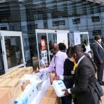 COVID-19: CalBank Donates PPEs To Four Major Hospitals In Ghana