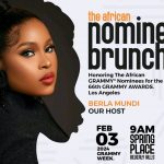 Berla Mundi Is The Official Host Of The 66th Grammy African Nominees Brunch