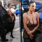Bianca Censori Leaves Little To The Imagination, As She Steps Out In A Practically Complete See-through Dress